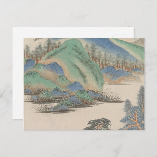 Stijl van diverse oude meesters | Landschap Briefkaart (Voorkant / Achterkant)