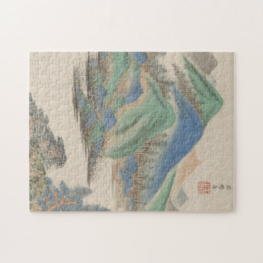 Stijl van diverse oude meesters | Landschap Legpuzzel (Horizontaal)