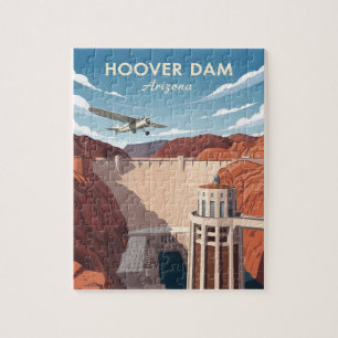  stijl van Hoover Dam Legpuzzel