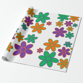 Stijl van Super Groovy 70s Cadeaupapier