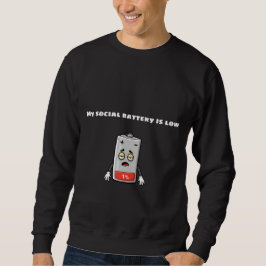Stijl van telefoonbatterij trui