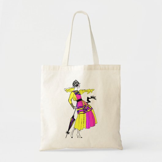 stijl van twee kanten tote bag (Voorkant)