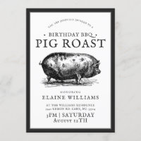  stijl | Verjaardag BBQ Pig Roast Party