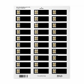  stijl Victoriaans bride/weddenschapslabel Etiket (Full Sheet)