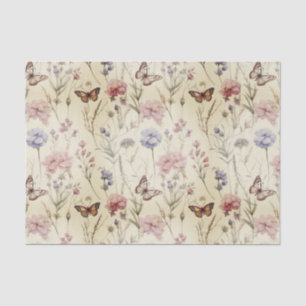  stijl vlinders en bloemen Decoupage Tissuepapier