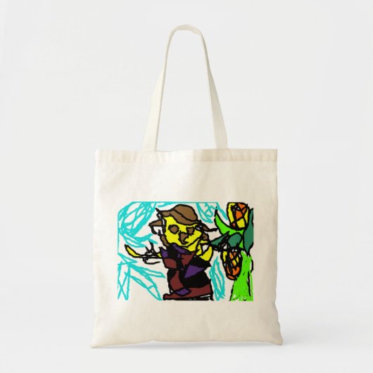 Stijl vogelverschrikker tote bag (Voorkant)