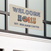  stijl Welkom thuisleger marine Spandoek (Buitenkant Gebouw)