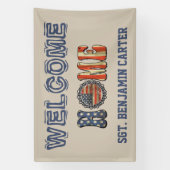  stijl Welkom thuisleger marine Spandoek (Verticaal)