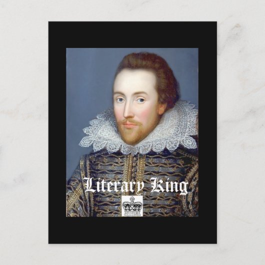 stijl William Shakespeare Thema Briefkaart (Voorkant)