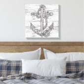 Stijlanker en touw 6 canvas afdruk (Insitu (Slaapkamer))