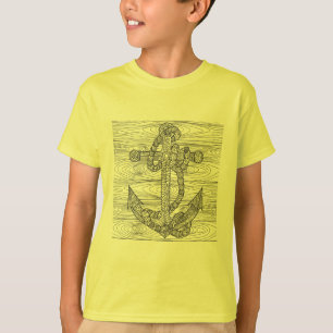Stijlankerpunt en -helling t-shirt
