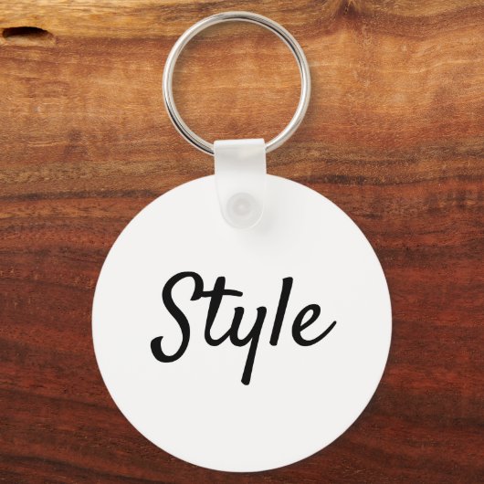 StijlButton Sleutelhanger (Voorkant)