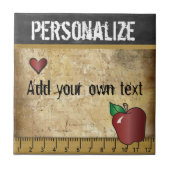 stijldocenten tegeltje (Voorkant)