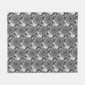 Stijldraaipatroon Fleece Deken (Voorkant (Horizontaal))