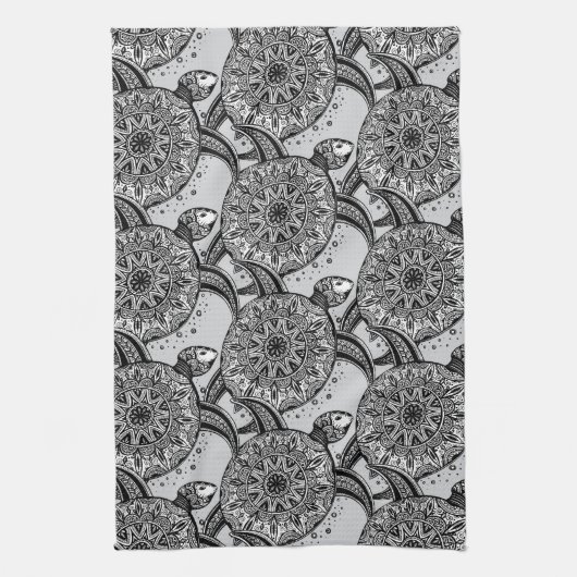 Stijldraaipatroon Theedoek (Verticaal)