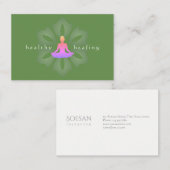 Stijlen, minimalistisch, professioneel, modern, el visitekaartje (Voorkant / Achterkant)