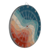 Stijlgolven herstellen dartbord (Voorkant Links)