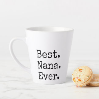 stijllettertypefont Beste Nana ooit Latte Mok