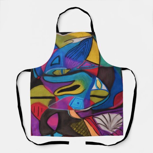Stijllijst/Art Apron Schort (Voorkant)