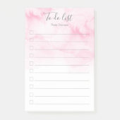 Stijllijst, Modern, Meisje, Waterverf, om lijst te Post-it® Notes (Voorkant)
