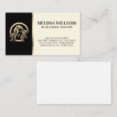 Stijllijst voor dameshaar | Schoonheid Visitekaartje (Voorkant / Achterkant)