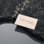 Stijlminimalistisch Visitekaartje