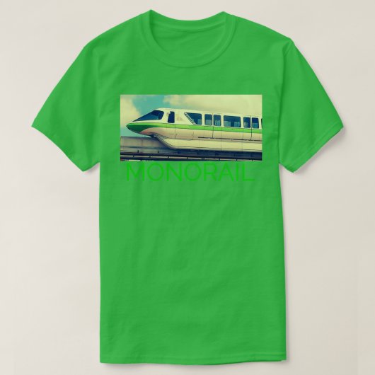 stijlmonorail ontwerp t-shirt (Design voorkant)