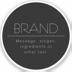 Stijlnaam of andere tekst sticker