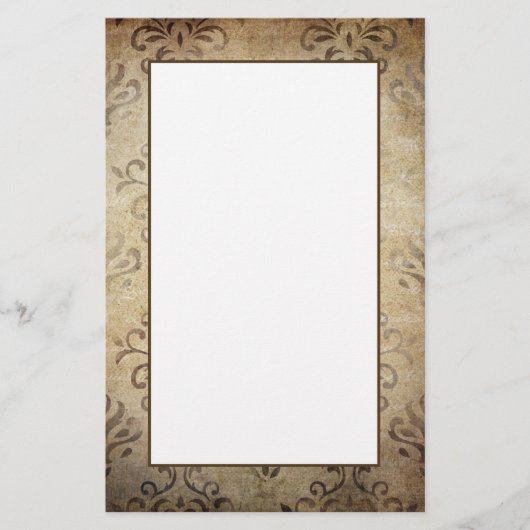  stijlpagina's met Damasartikelen Briefpapier (Voorkant)