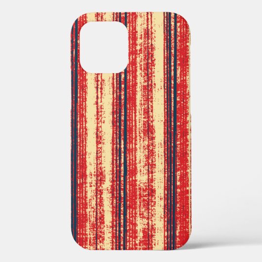  stijlpatriottische stripe telefoontas Case-Mate iPhone case (Achterkant)