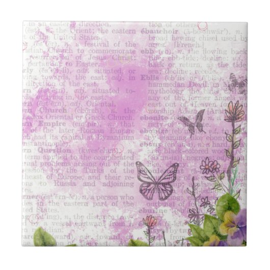 stijlpatroon tegeltje (Voorkant)