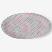  stijlregelpatroon papieren bordje (Gekanteld)