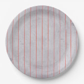  stijlregelpatroon papieren bordje (Voorkant)