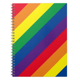 Stijlregenboogstrips van 80 spiraalvormig Notitieb Notitieboek