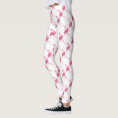 Stijlroze flamingos leggings (Links)