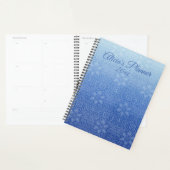  stijlstructuur Blauw ombre met naam Planner (Display)