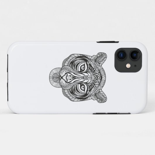 Stijltijger Case-Mate iPhone Case (Achterkant (horizontaal))