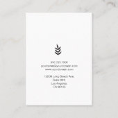  Stijlventilator Visitekaartje - Roze (Achterkant)