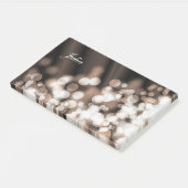 Stijlverlooptextuur met overvloed.text post-it® notes (Schuin)