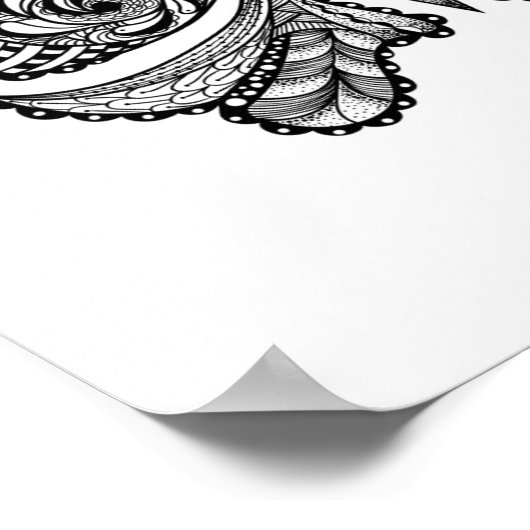 Stijlvlinder 2 poster (Hoek)