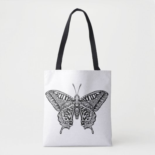 Stijlvlinder 4 tote bag (Voorkant)