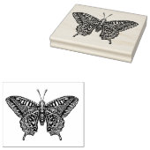 Stijlvlinder Rubberstempel (Gestempeld)
