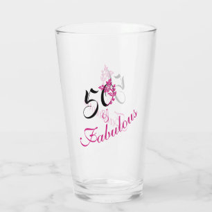 Stijlvol 50 en Fabulous Pink and Black Glas