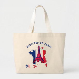 Stijlvol aan PARIS Grote Tote Bag