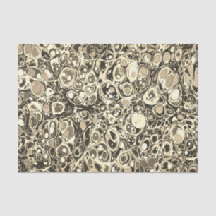 Stijlvol Abstract beige geelbruin marmeren patroon Tissuepapier