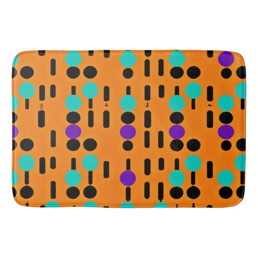 Stijlvol Abstract patroonontwerp Badmat (Voorkant)