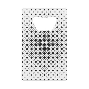 Stijlvol Abstracte Optische Illusie Bar Tool & Gro Kredietkaart Flessenopener