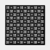 Stijlvol Afbeelding, ontwerp of zakelijk Logo-patr Magneet (Voorkant)