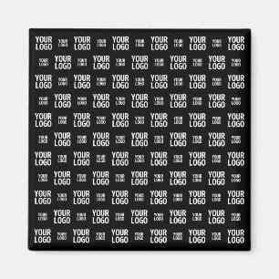 Stijlvol Afbeelding, ontwerp of zakelijk Logo-patr Magneet