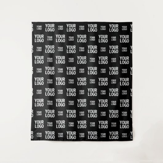 Stijlvol Afbeelding, ontwerp of zakelijk Logo-patr Wandkleed (Voorkant)
